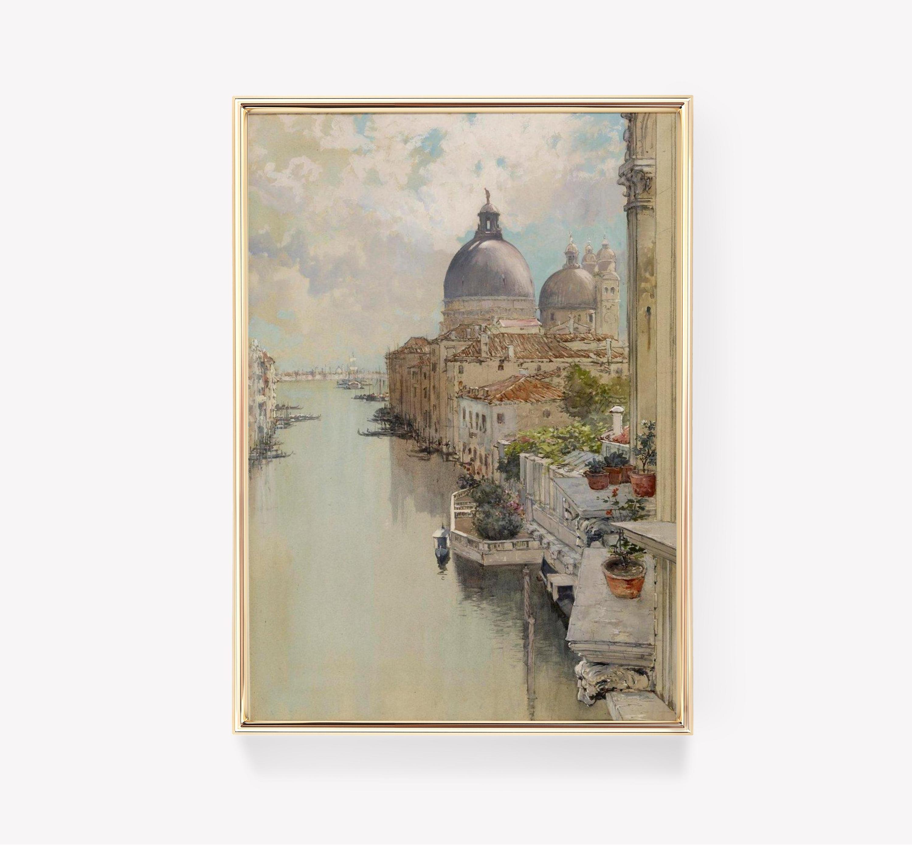 Santa Maria Della Salute Venice View Limited Edition Posters (No Frame)
