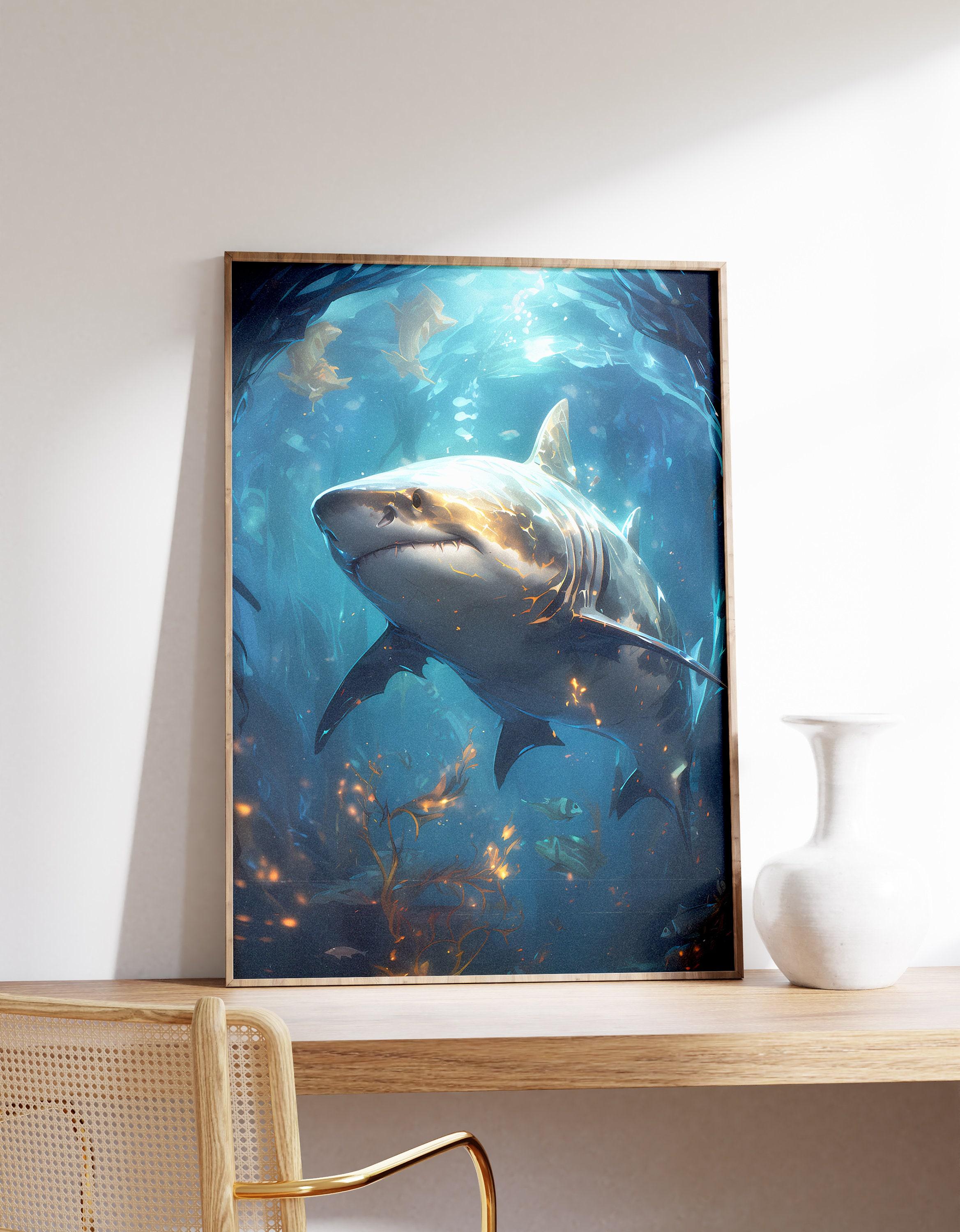 Shark Trending Style Poster (No Frame)