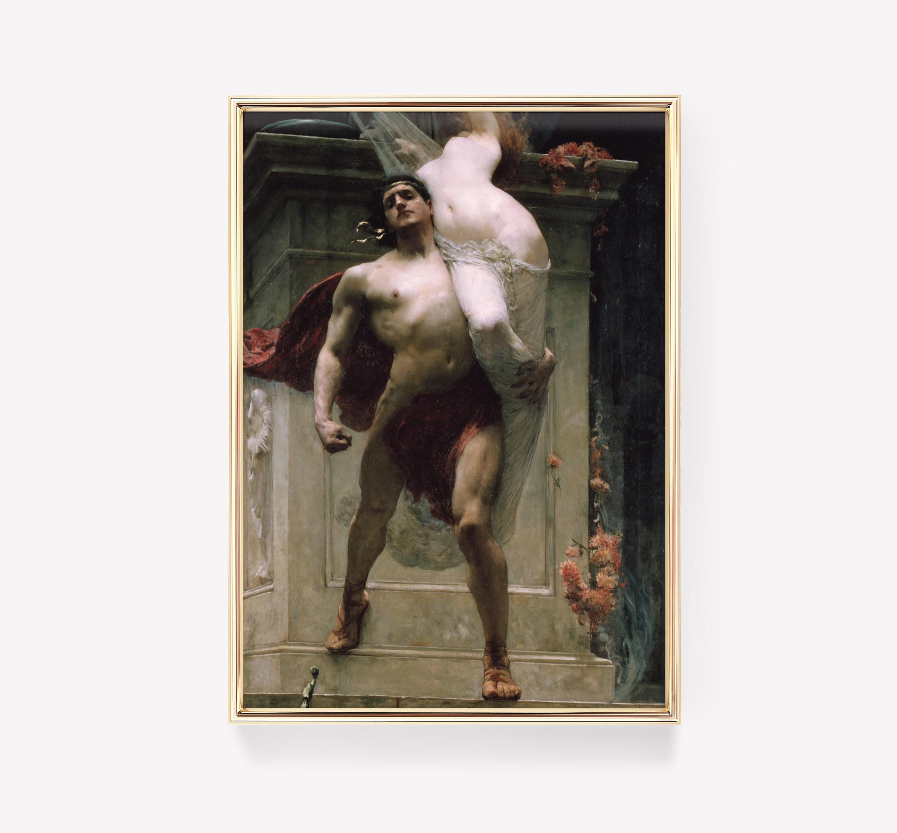 Solomon Joseph Solomon Ajax And Cassandra 1886 Vintage Awesome Poster (No Frame)