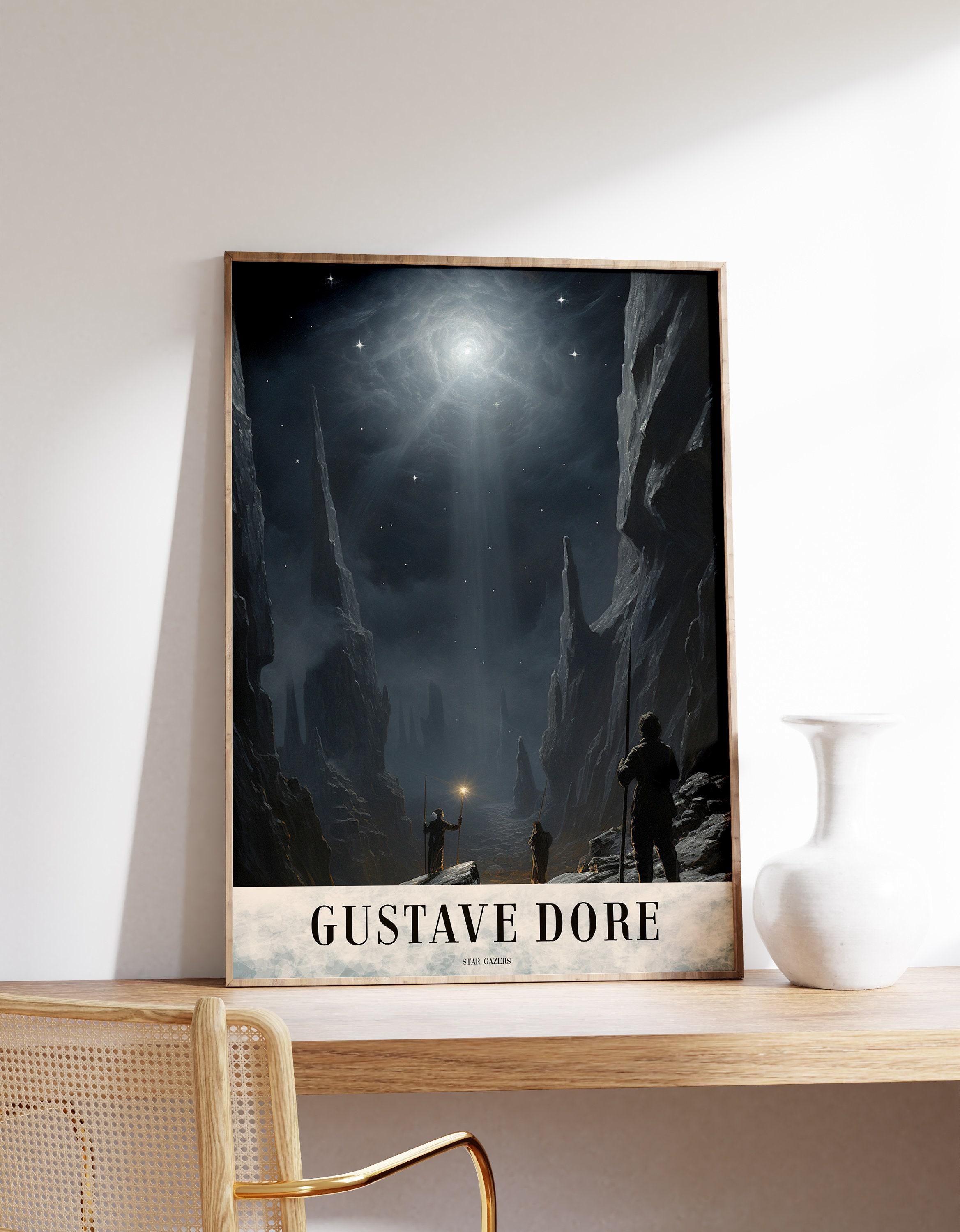 Star Gazers Art Gustave Dore Gothic Limited Edition Posters (No Frame)
