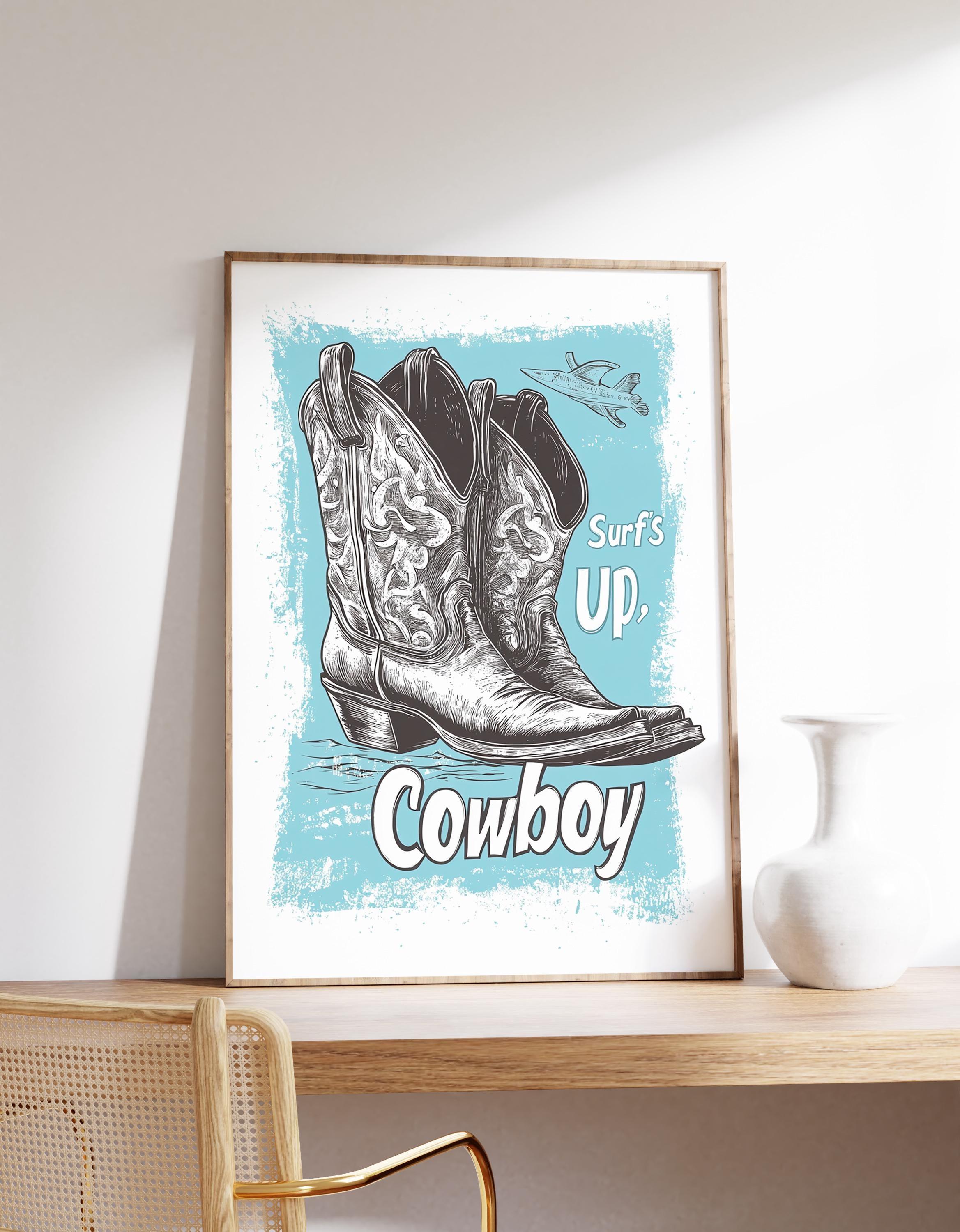 Surfs Up Cowboy 3 Limited Edition Posters (No Frame)