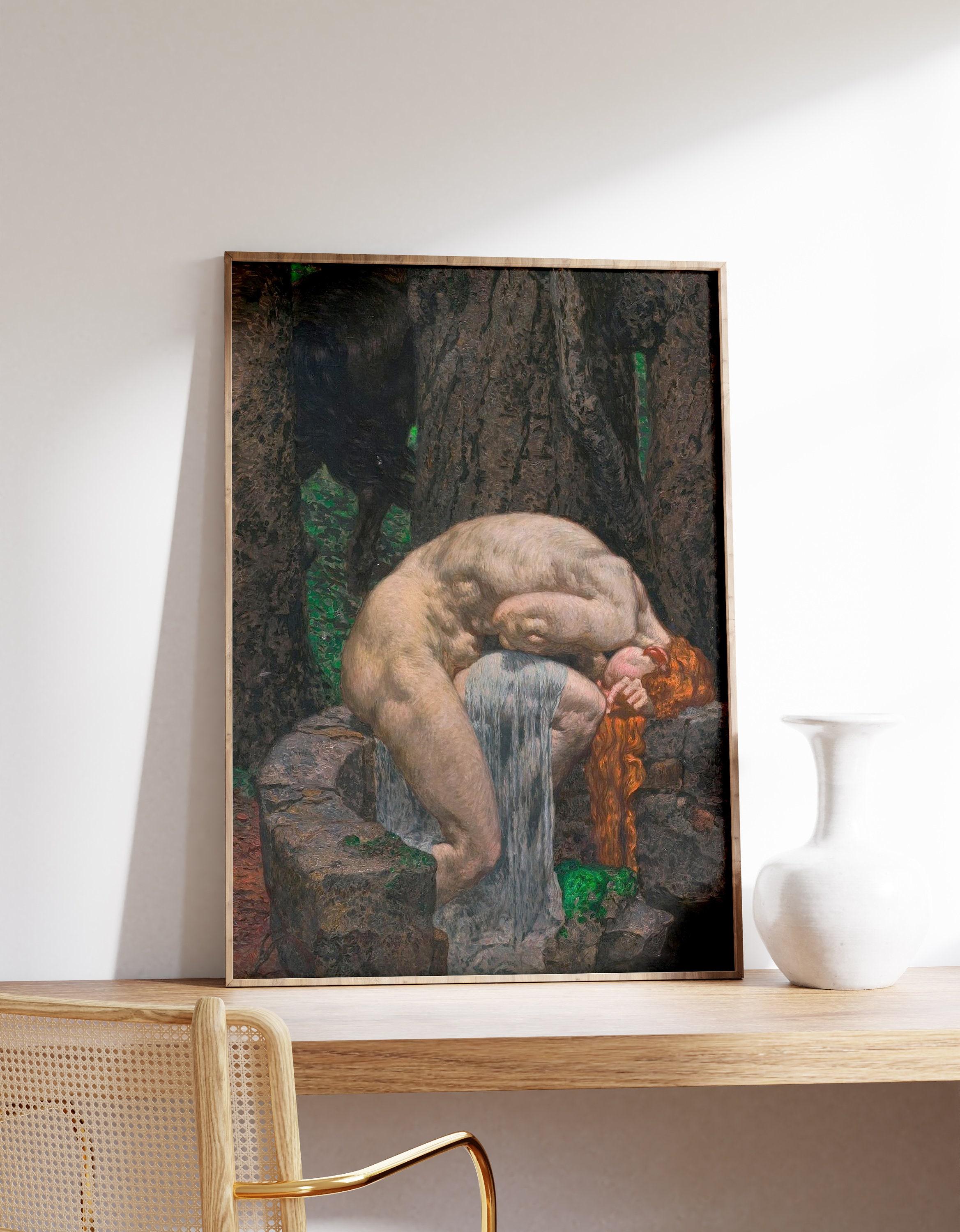 The Forsaken Mermaid 1932 By Alexander Rothaug Vintage Trending Style Poster (No Frame)