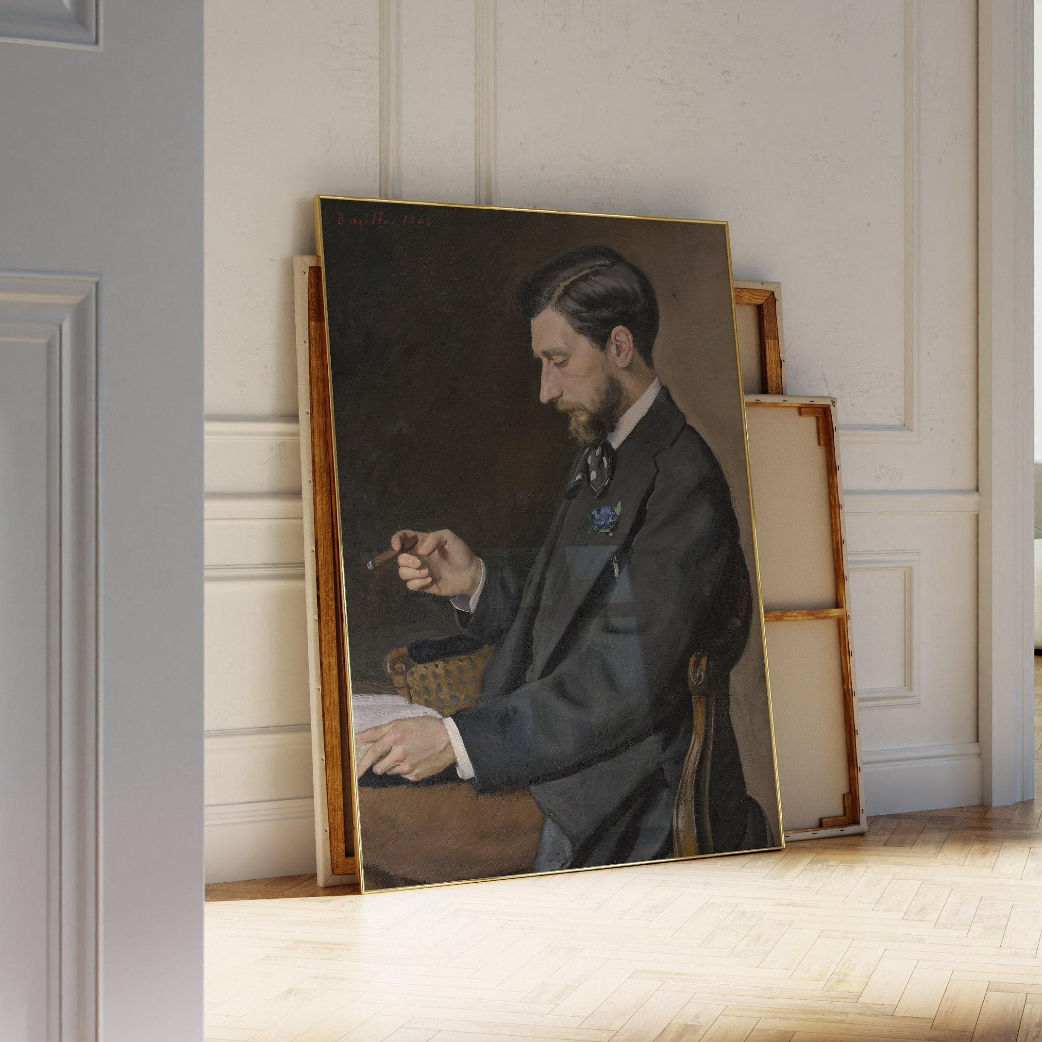 The Man With Cigar Oil Limited Edition Posters (No Frame)