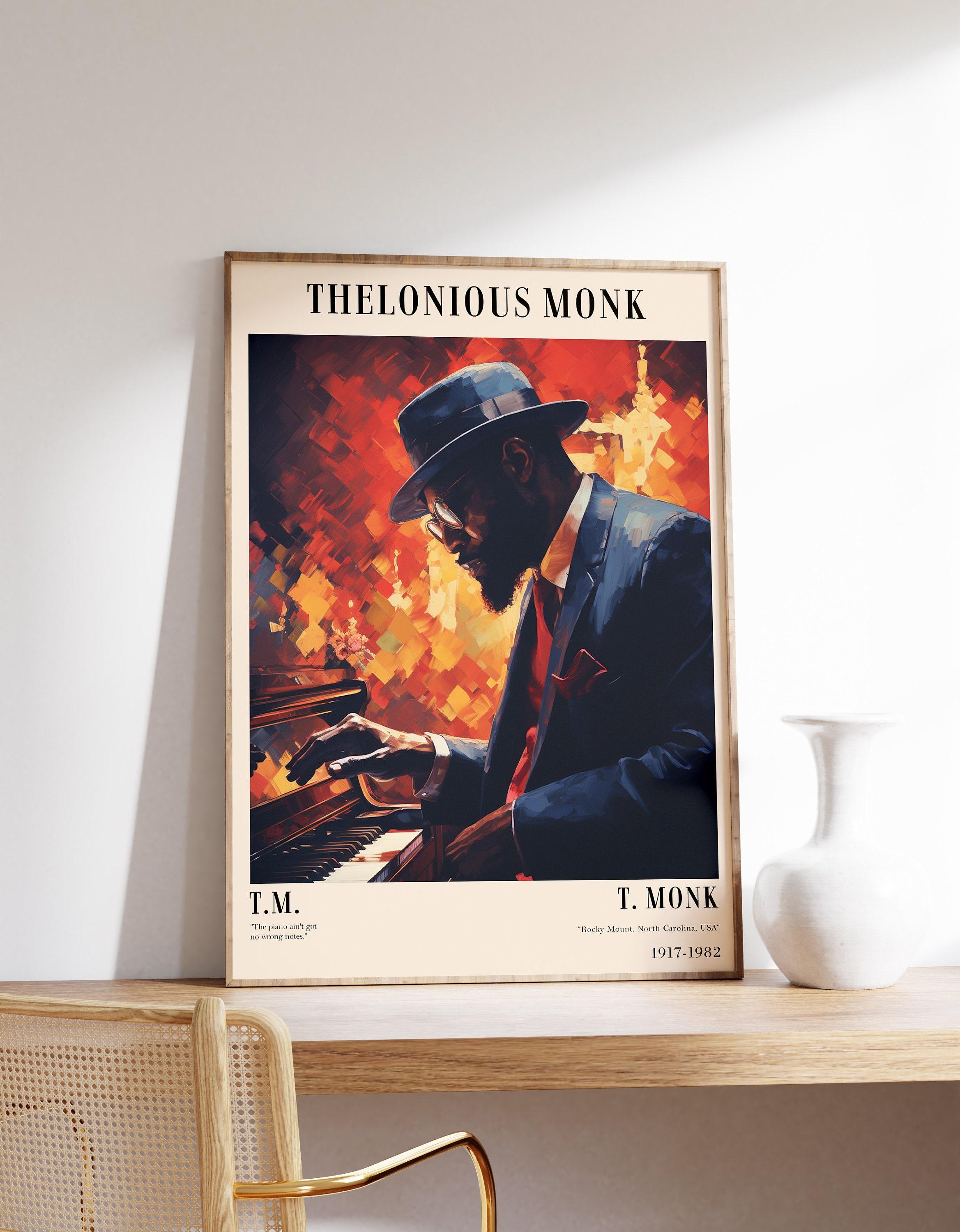 Thelonious Monk 3 Awesome Poster (No Frame)