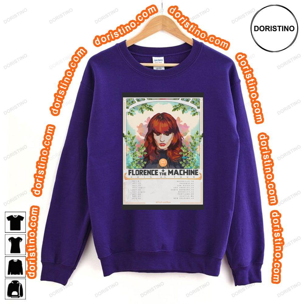 Florence The Machine How Big How Blue 2015 Us Tour Awesome Shirt Florence The Machine How Big How Blue 2015 Us Tour Awesome Shirt