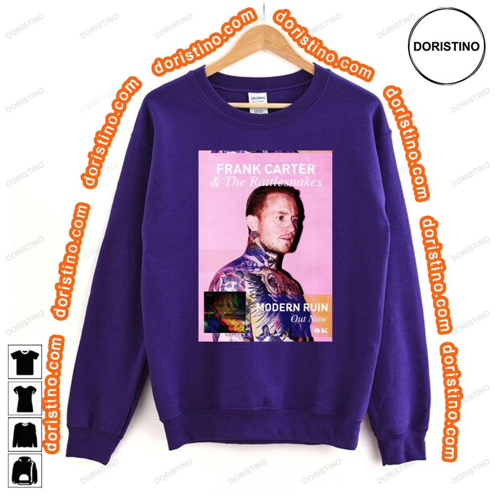 Frank Carter The Rattlesnakes Modern Ruin The Album Tshirt Frank Carter The Rattlesnakes Modern Ruin The Album Tshirt