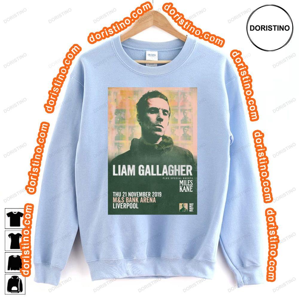 Liam Gallagher Why Me Why Not 2019 Uk Liverpool M S Bank Arena Tshirt Liam Gallagher Why Me Why Not 2019 Uk Liverpool M S Bank Arena Tshirt