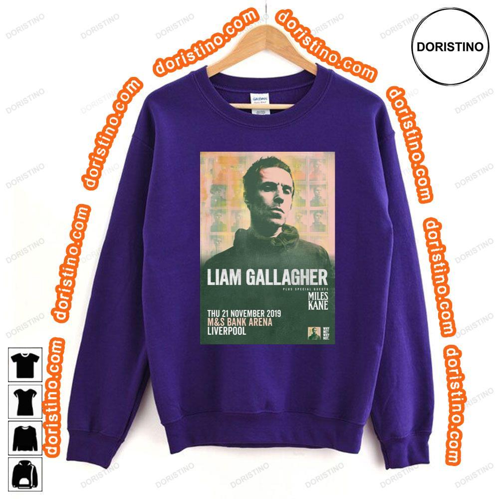Liam Gallagher Why Me Why Not 2019 Uk Liverpool M S Bank Arena Tshirt Liam Gallagher Why Me Why Not 2019 Uk Liverpool M S Bank Arena Tshirt