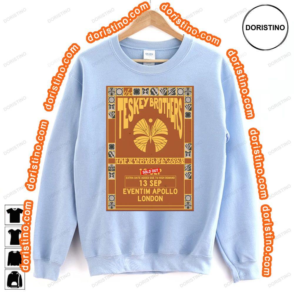 Tesky Brothers The Wonderful Way 2024 Tour London Eventim Apollo Tshirt Tesky Brothers The Wonderful Way 2024 Tour London Eventim Apollo Tshirt