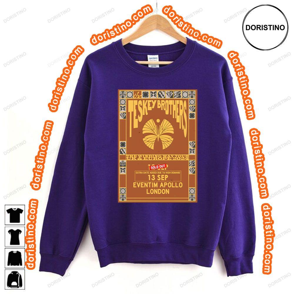 Tesky Brothers The Wonderful Way 2024 Tour London Eventim Apollo Tshirt Tesky Brothers The Wonderful Way 2024 Tour London Eventim Apollo Tshirt