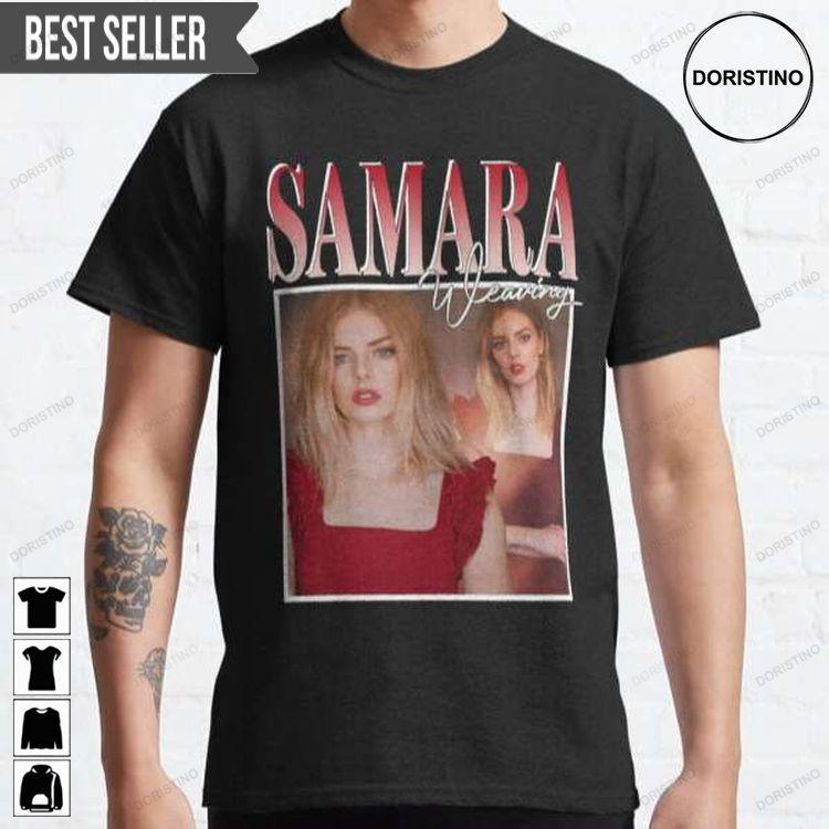 Samara Weaving Film Movie Actress Awesome Shirt Samara Weaving Film Movie Actress Awesome Shirt