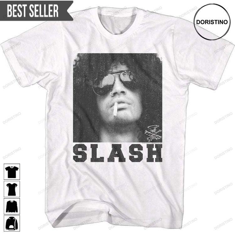 Slash Smoking Rock And Roll Shirt Slash Smoking Rock And Roll Shirt
