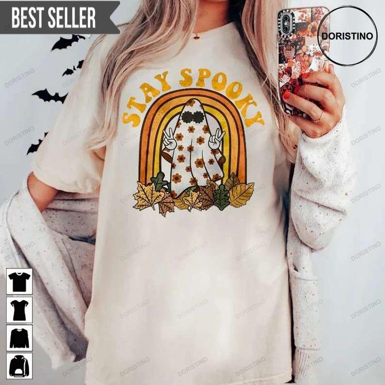 Stay Spooky Ghost Halloween Tshirt Stay Spooky Ghost Halloween Tshirt