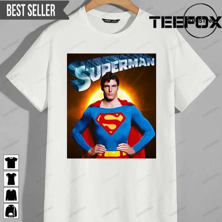 Superman Christopher Reeve Unisex Awesome Shirt Superman Christopher Reeve Unisex Awesome Shirt