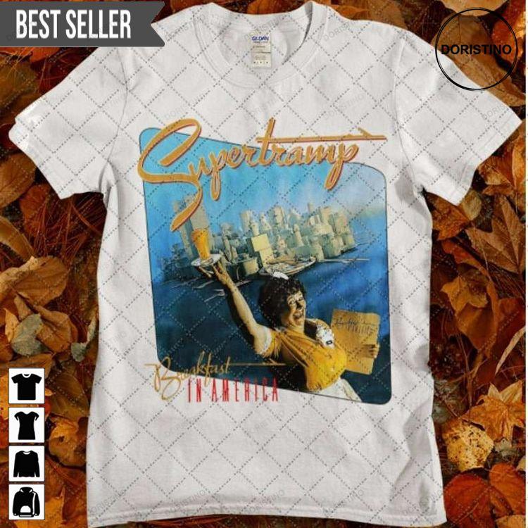 Supertramp Breakfast In America Rock Band Awesome Shirt Supertramp Breakfast In America Rock Band Awesome Shirt