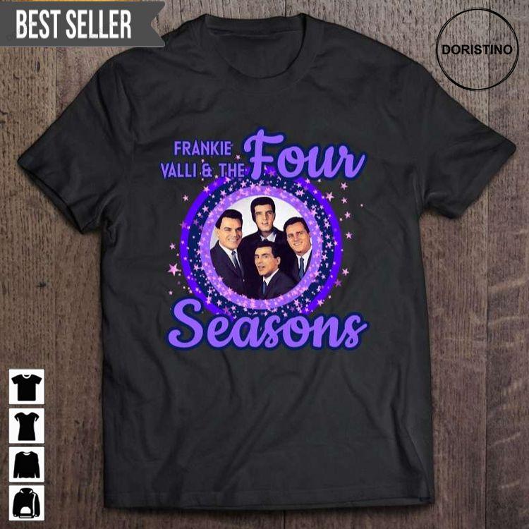 The Four Seasons Featuring Frankie Valli Short Sleeve Tshirt The Four Seasons Featuring Frankie Valli Short Sleeve Tshirt