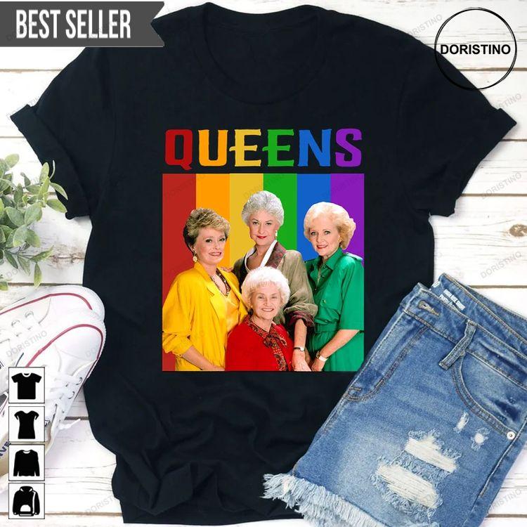 The Golden Girls Lgbt Support Queens Shirt The Golden Girls Lgbt Support Queens Shirt