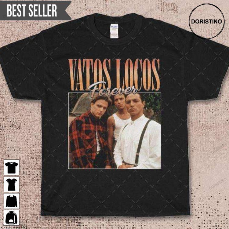 Vatos Locos Forever Blood In Blood Out 1993 Movie Vintage Tshirt Vatos Locos Forever Blood In Blood Out 1993 Movie Vintage Tshirt