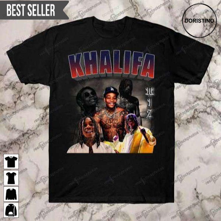 Wiz Khalifa Rap Hip Hop Tshirt Wiz Khalifa Rap Hip Hop Tshirt