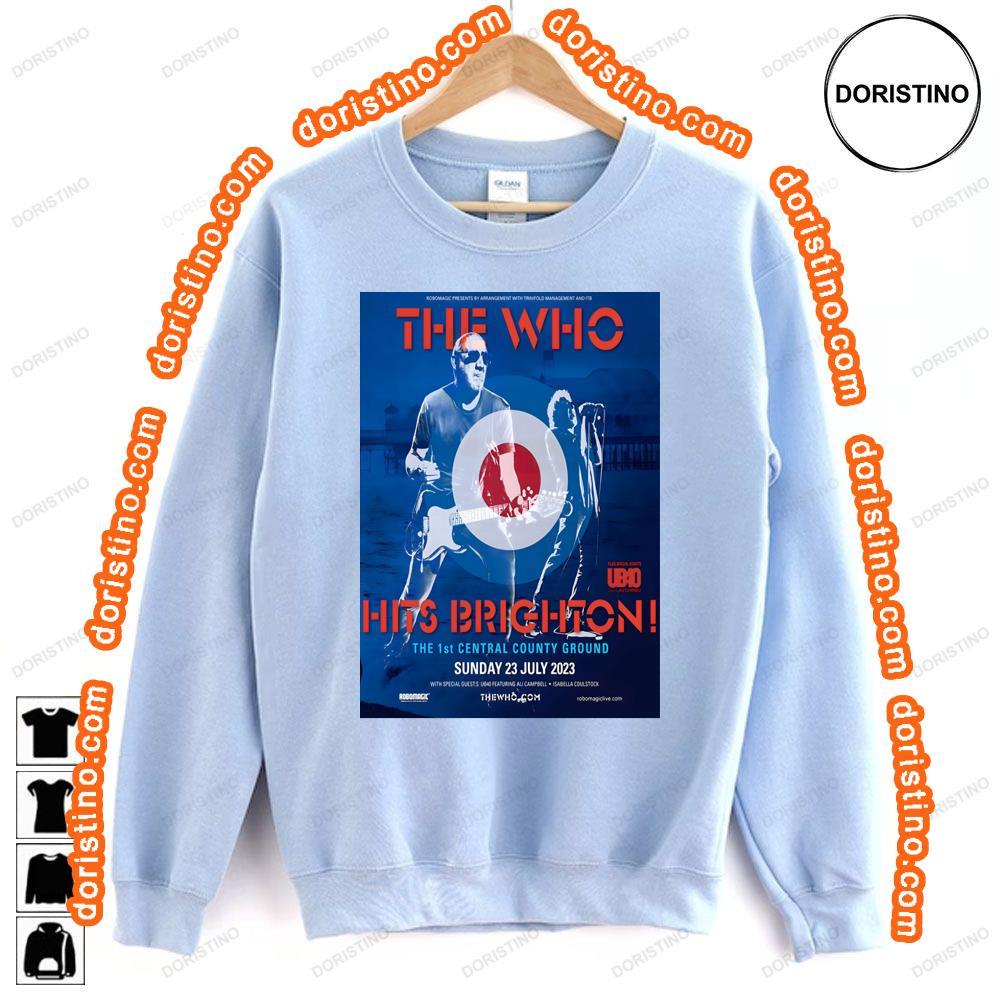 The Who Hits Brighton 2023 The 1st Central County Ground 23 July 2023 Shirt The Who Hits Brighton 2023 The 1st Central County Ground 23 July 2023 Shirt