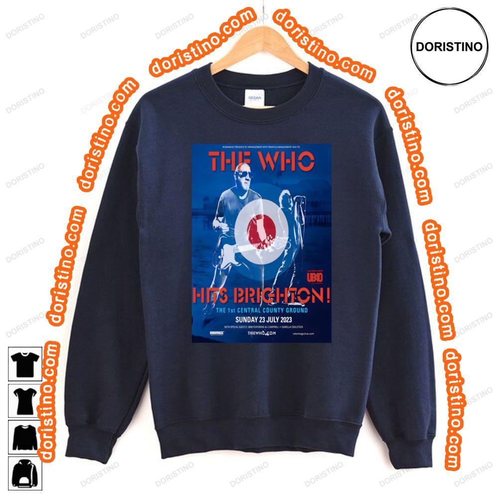 The Who Hits Brighton 2023 The 1st Central County Ground 23 July 2023 Shirt The Who Hits Brighton 2023 The 1st Central County Ground 23 July 2023 Shirt