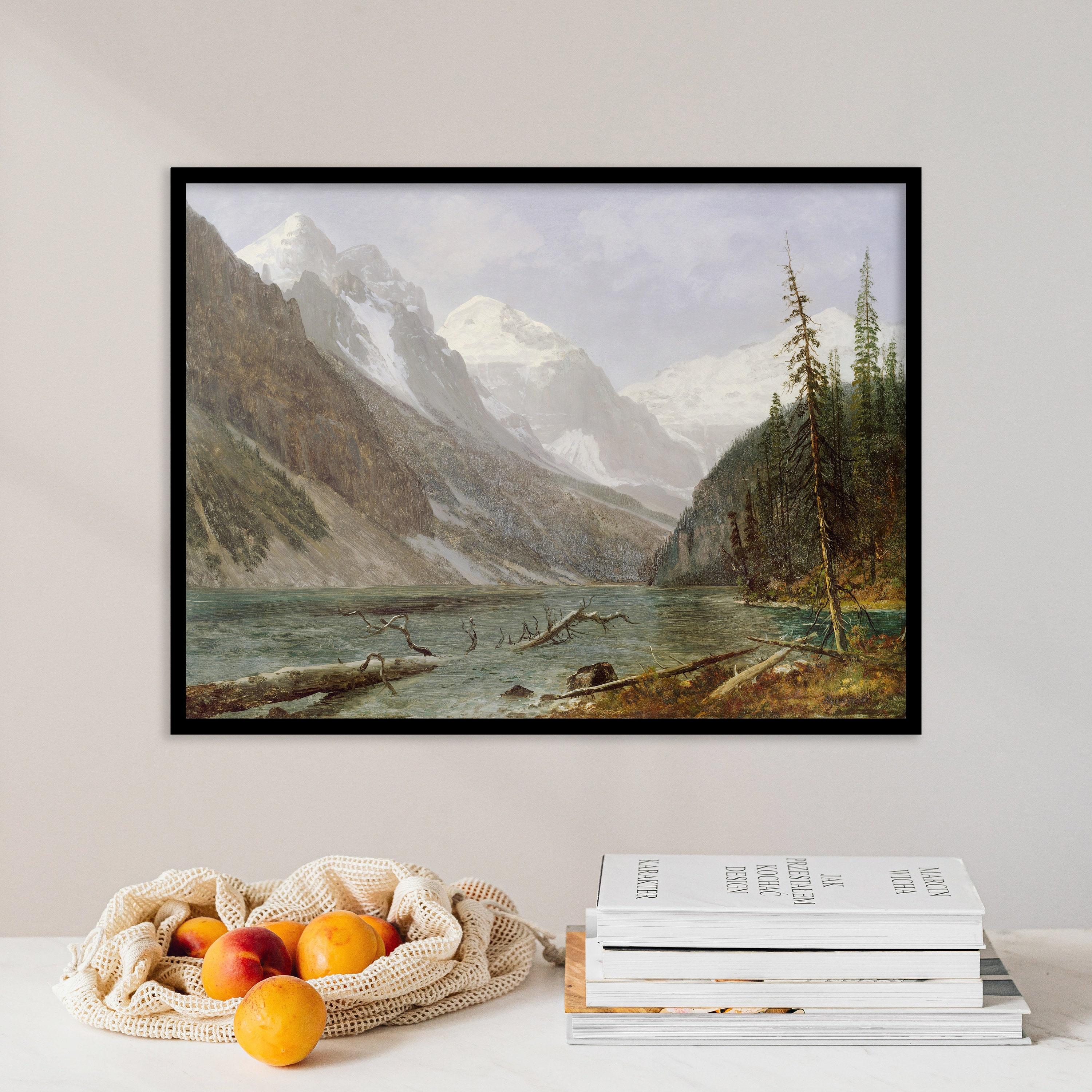 Albert Bierstadt Canadian Rockies 1889 Landscape Limited Edition Posters (No Frame) Albert Bierstadt Canadian Rockies 1889 Landscape Limited Edition Posters (No Frame)