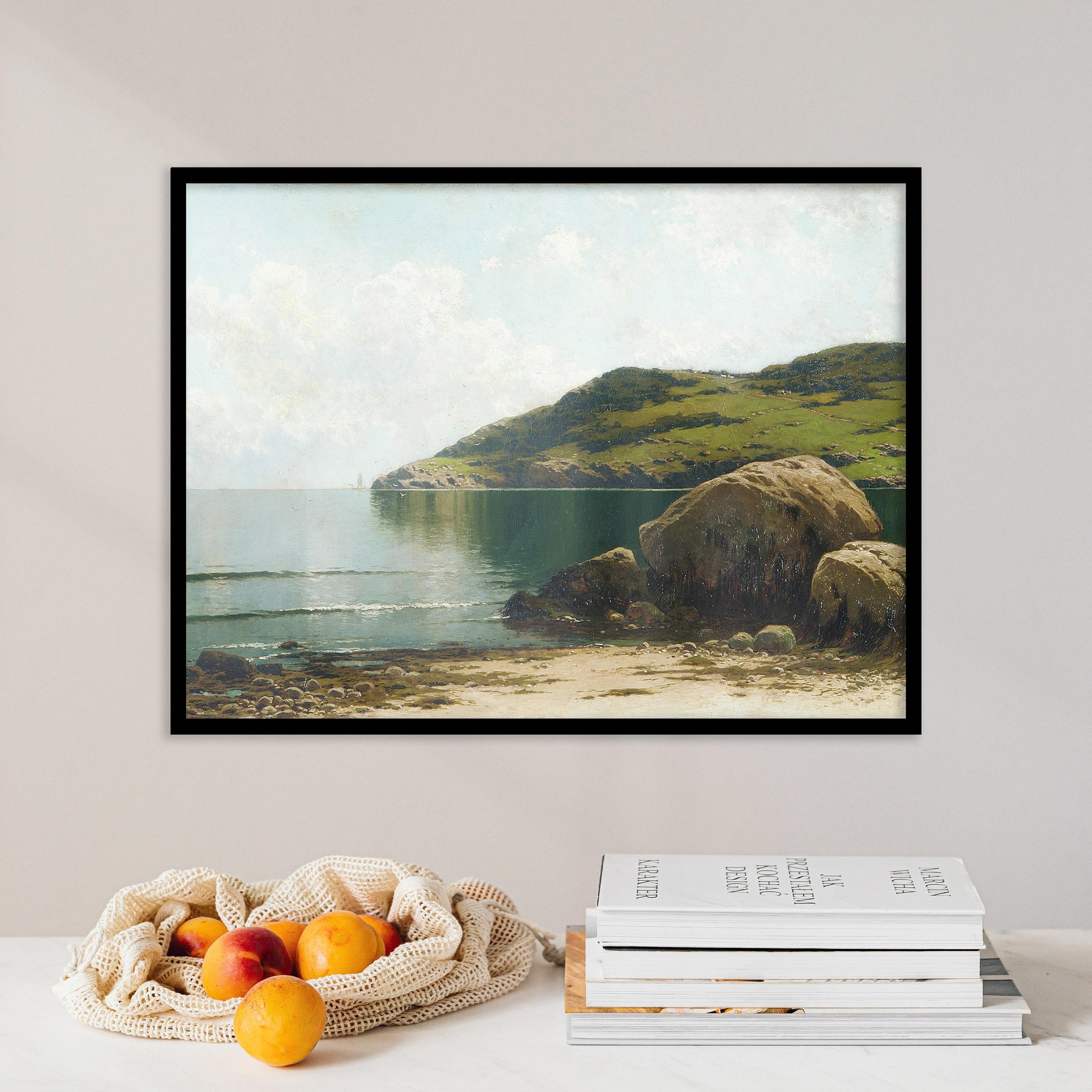 Alfred Thompson Bricher Marine Landscape 1895 Landscape Trending Style Poster (No Frame) Alfred Thompson Bricher Marine Landscape 1895 Landscape Trending Style Poster (No Frame)