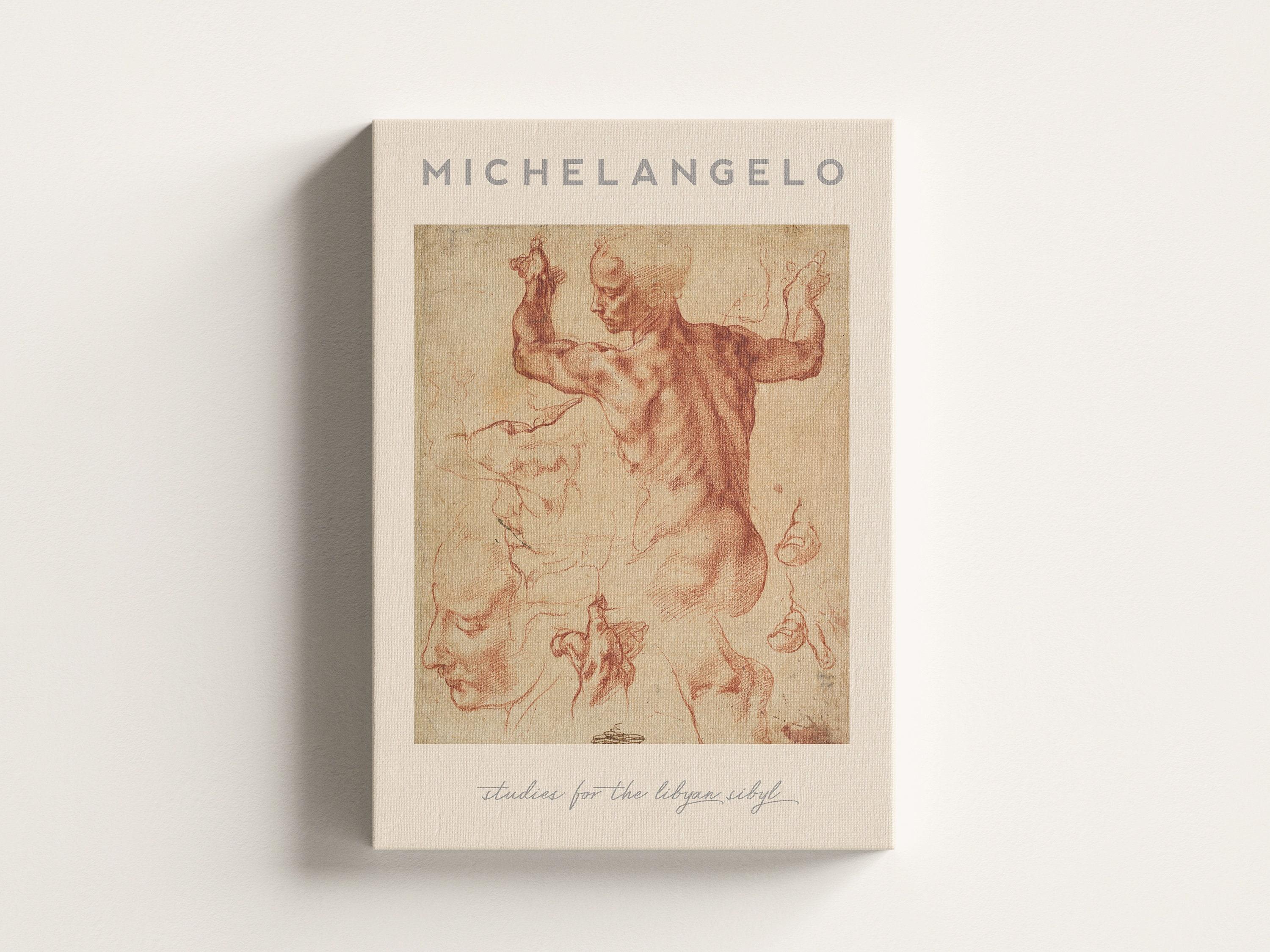 Art Michelangelo Exhibition Awesome Poster (No Frame) Art Michelangelo Exhibition Awesome Poster (No Frame)