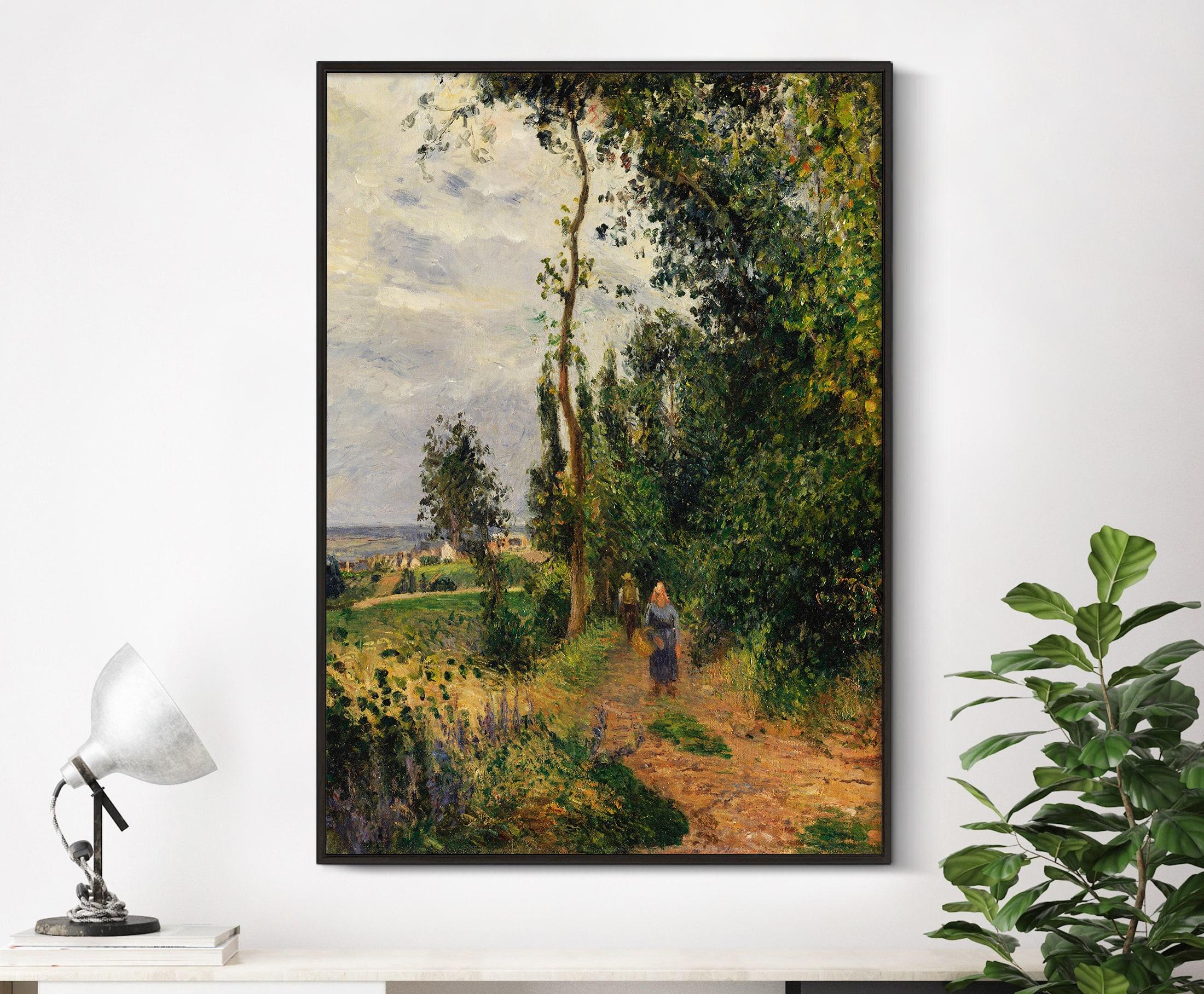 Camille Pissarro Cte Des Grouettes 1878 Landscape Limited Edition Posters (No Frame) Camille Pissarro Cte Des Grouettes 1878 Landscape Limited Edition Posters (No Frame)