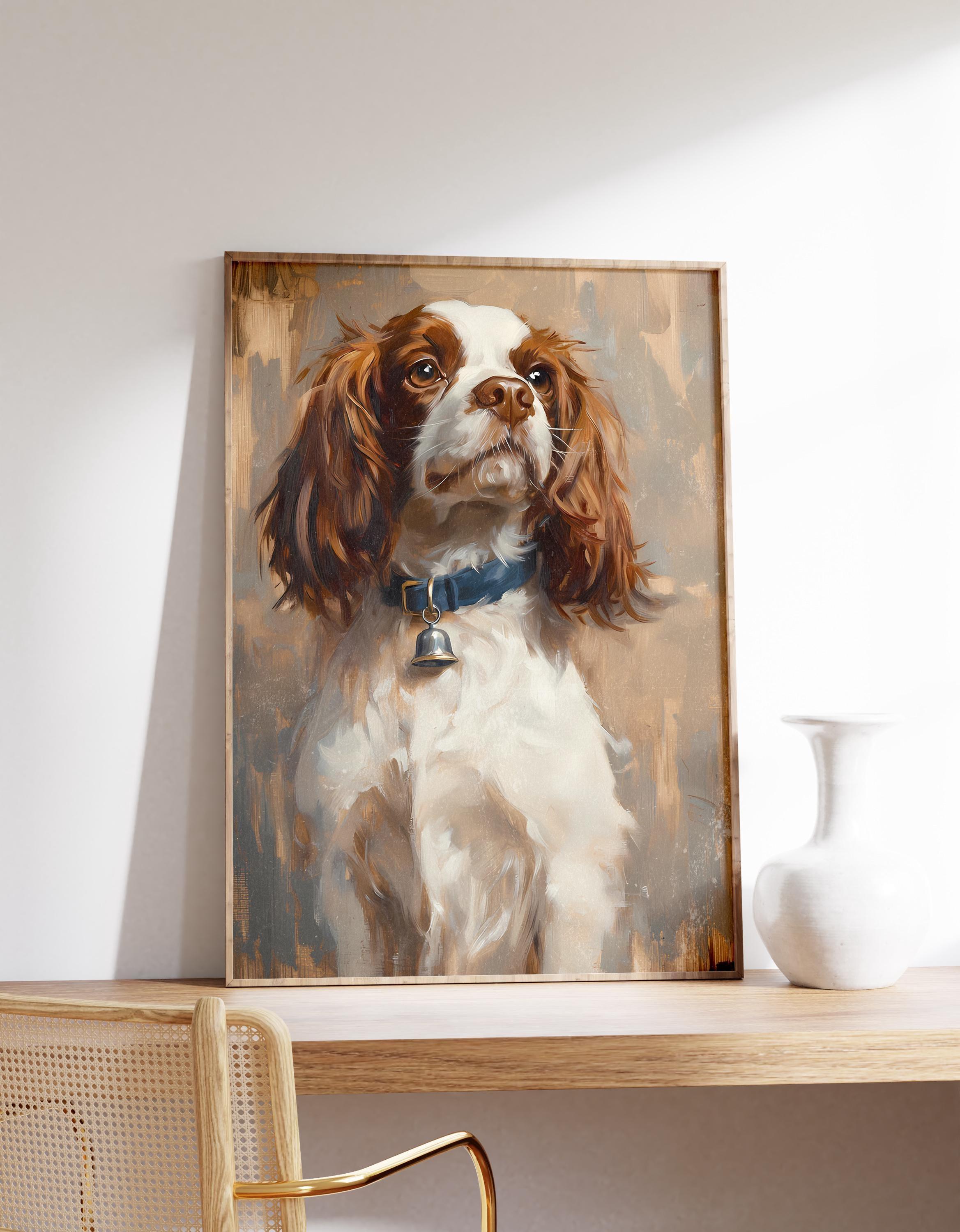 Cavalier King Art Trending Style Poster (No Frame) Cavalier King Art Trending Style Poster (No Frame)