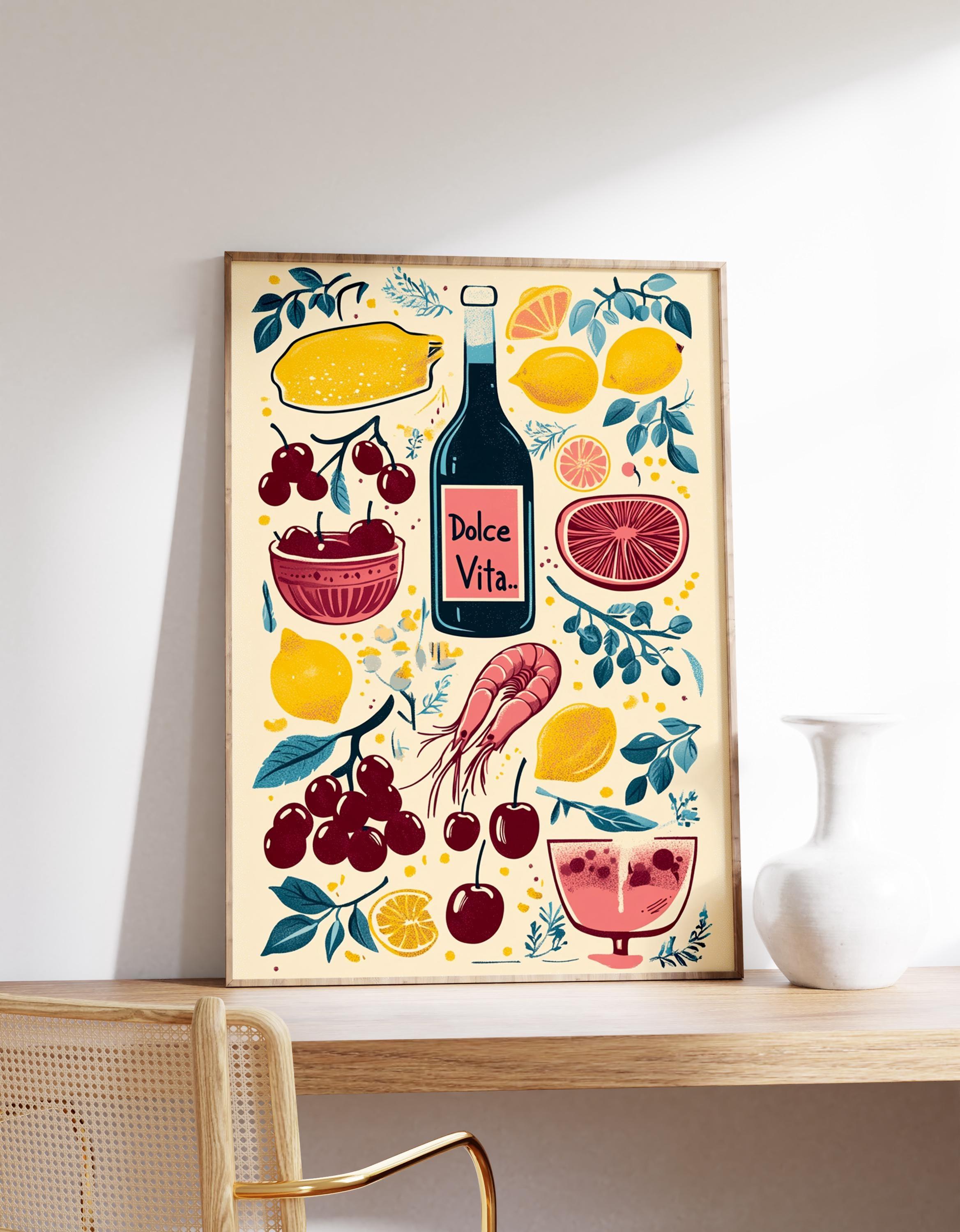 Dolce Vita Art Limited Edition Posters (No Frame) Dolce Vita Art Limited Edition Posters (No Frame)