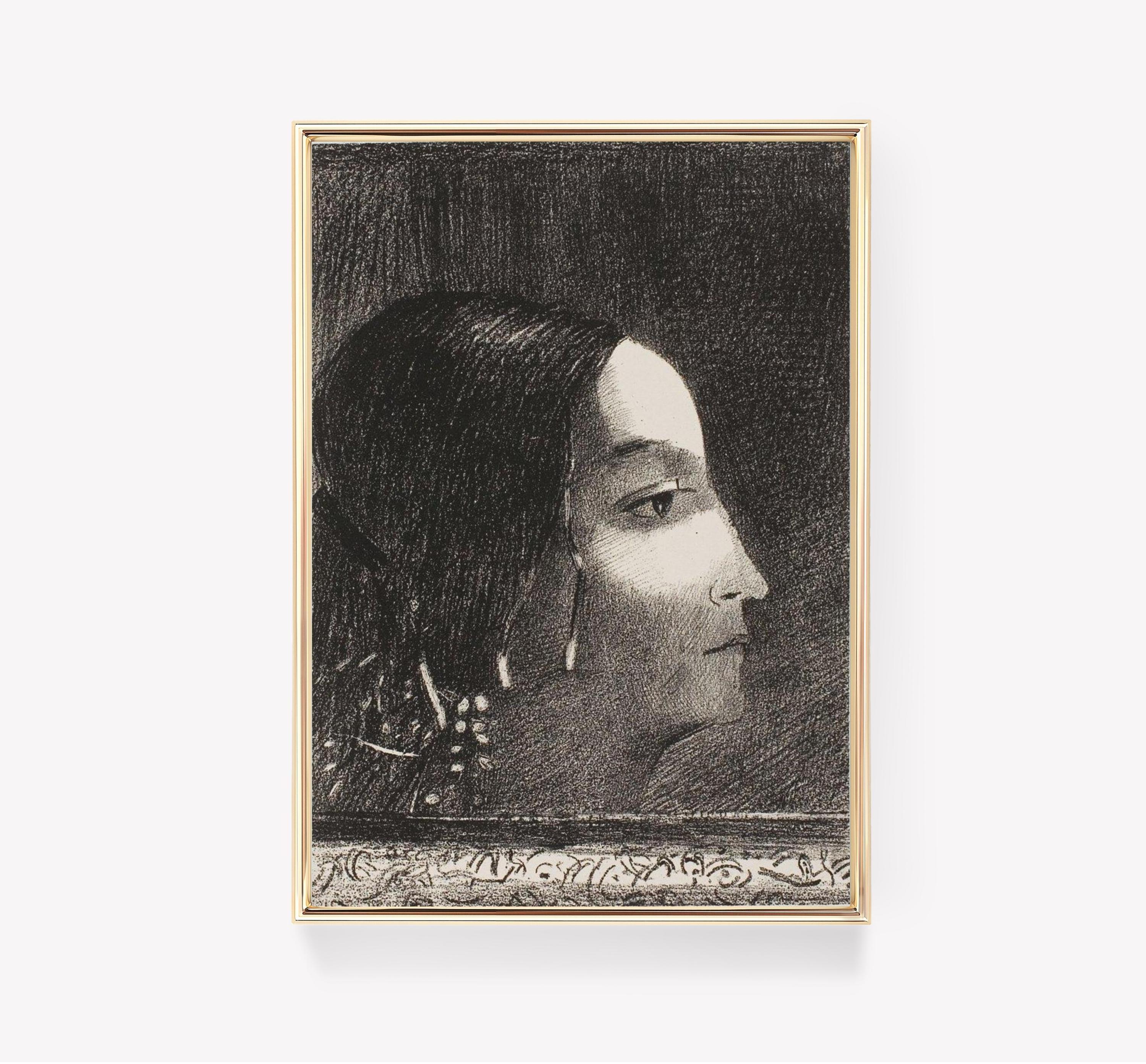 Gauguin Woman Profile Portrait Limited Edition Posters (No Frame) Gauguin Woman Profile Portrait Limited Edition Posters (No Frame)