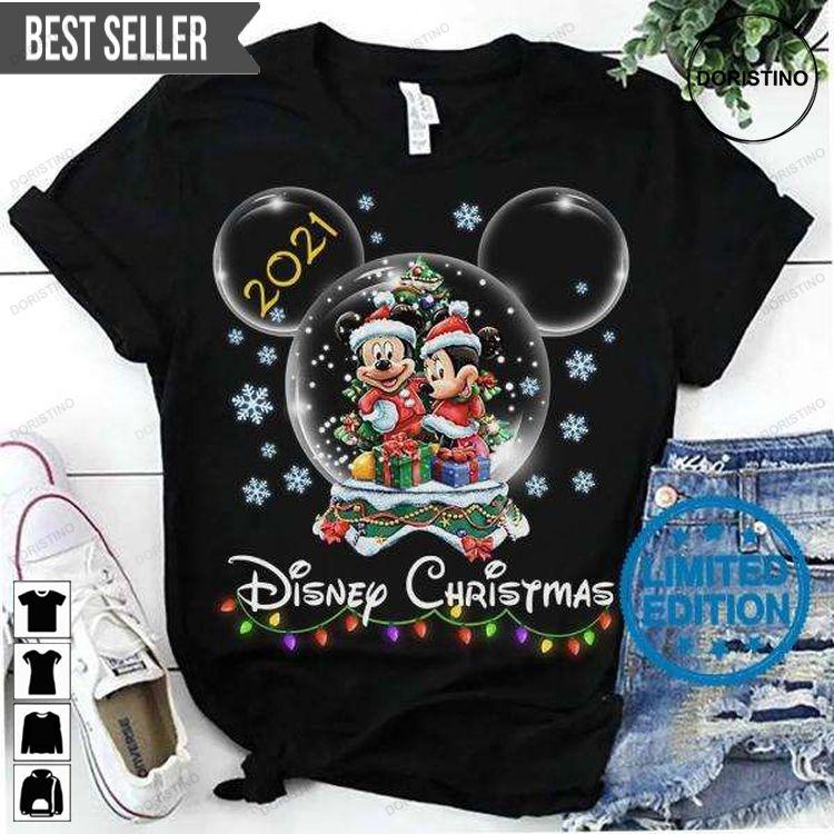 Mickey Disney Christmas 2021 Tshirt Mickey Disney Christmas 2021 Tshirt