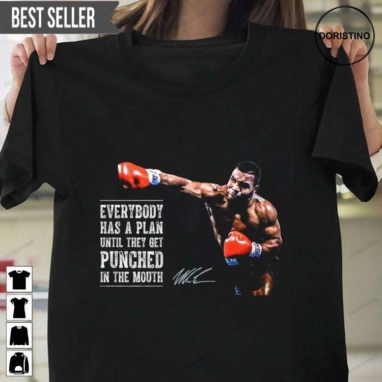 Mike Tyson Boxing Signature Shirt Mike Tyson Boxing Signature Shirt