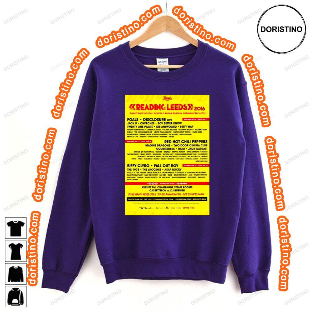 Reading Leeds Festival 2016 Red Hot Chili Peppers Foals Awesome Shirt Reading Leeds Festival 2016 Red Hot Chili Peppers Foals Awesome Shirt