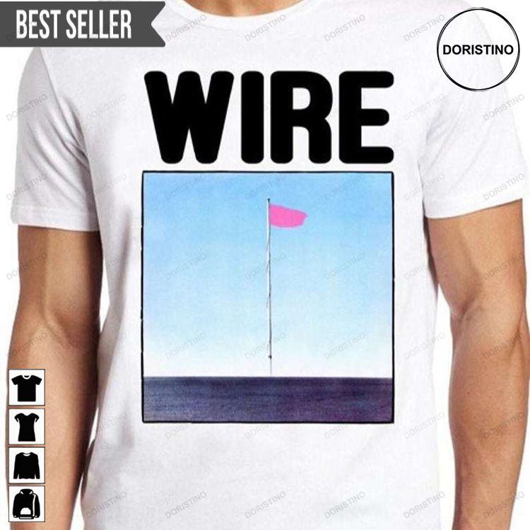 Wire Pink Flag Tshirt Wire Pink Flag Tshirt