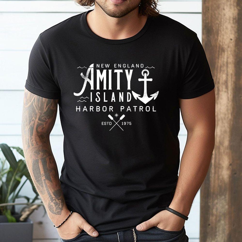 Amity Island Shark Harbor Patrol Shirt
