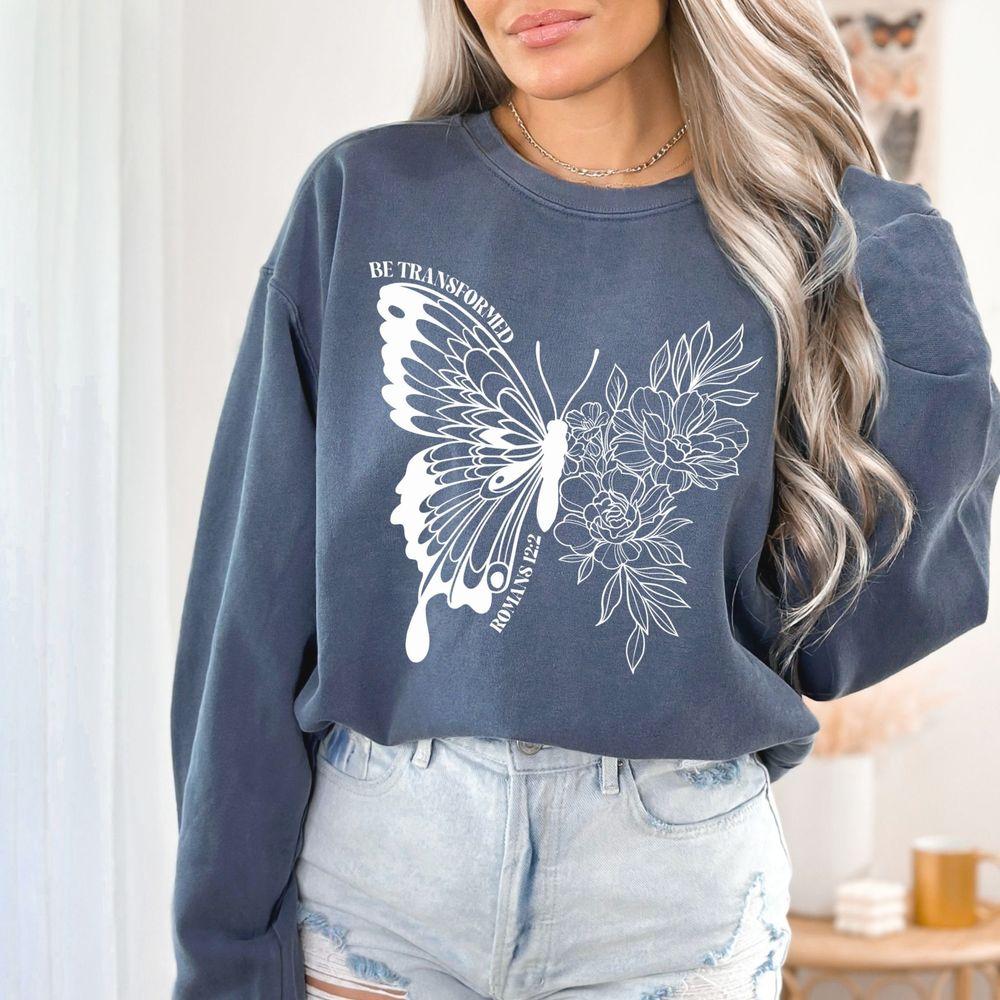 Be Transformed Pullover Romans 12 2 Tshirt