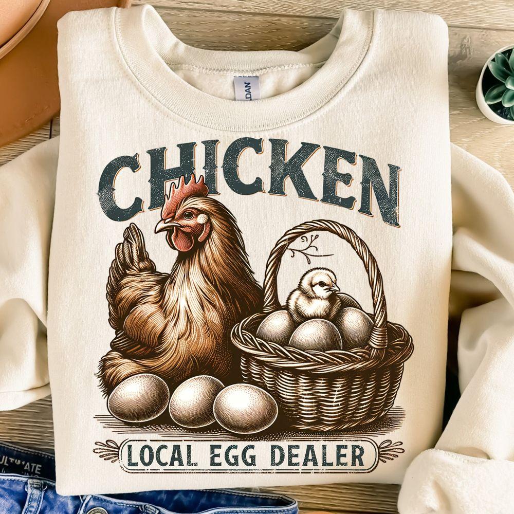 Chicken Local Egg Dealer Tshirt