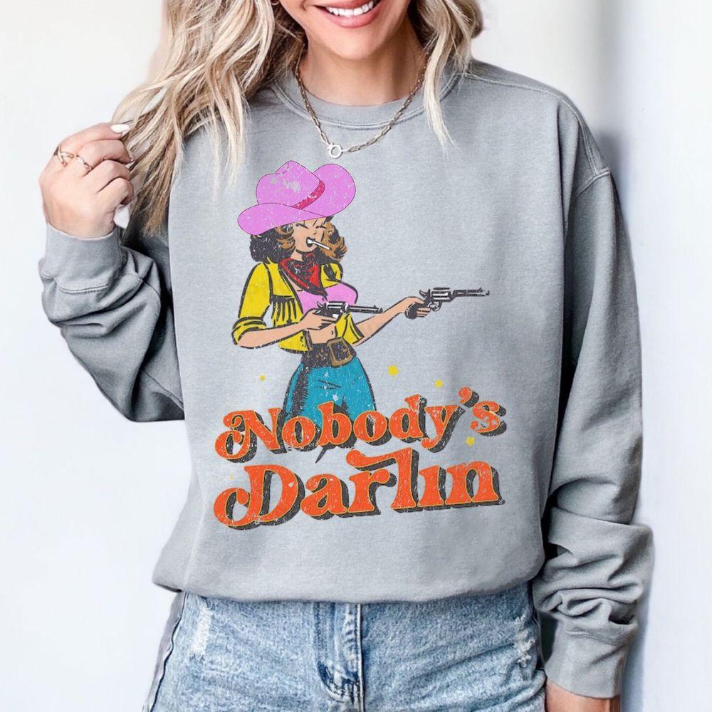 Distressed Nobodys Darlin Tshirt