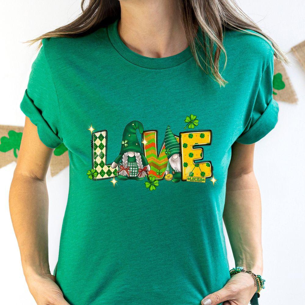 Love Patrick Day Gnomes Awesome Shirt