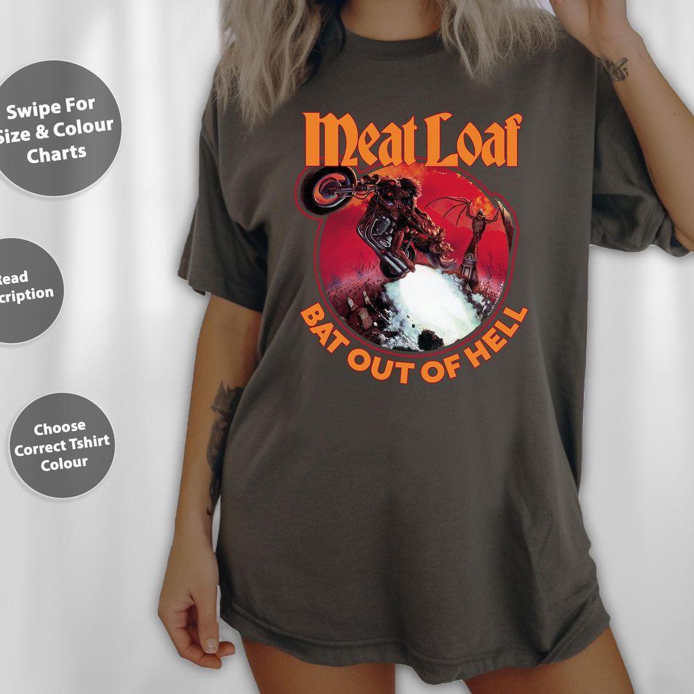 Meat Loaf Bat Out Of Hell Tshirt