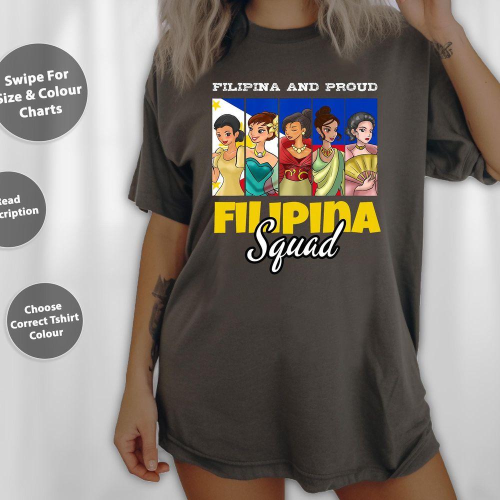Philippines Pinay Filipina Pride Strong Proud Woman Girl Shirt