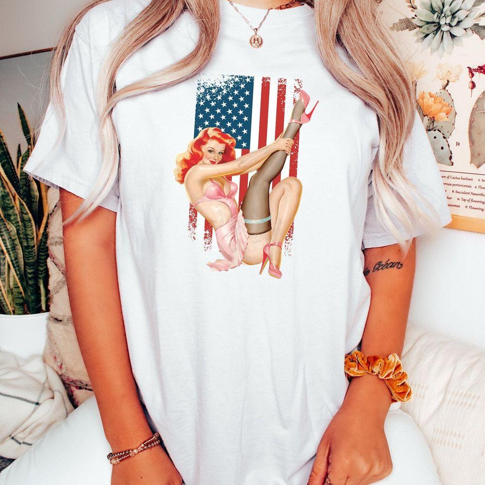 Pin Up Girl Awesome Shirt