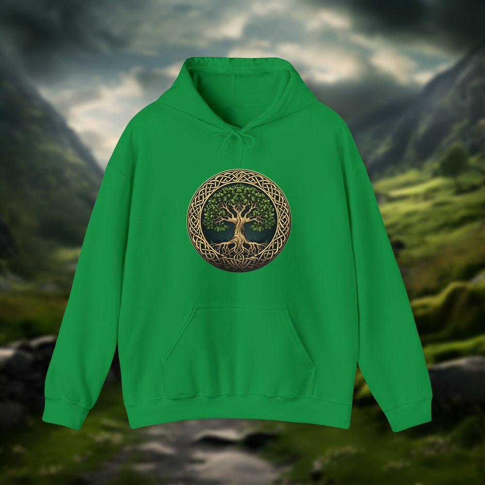 Stylish Green And Gold Celtic Tree Of Life Shirt Stylish Green And Gold Celtic Tree Of Life Shirt