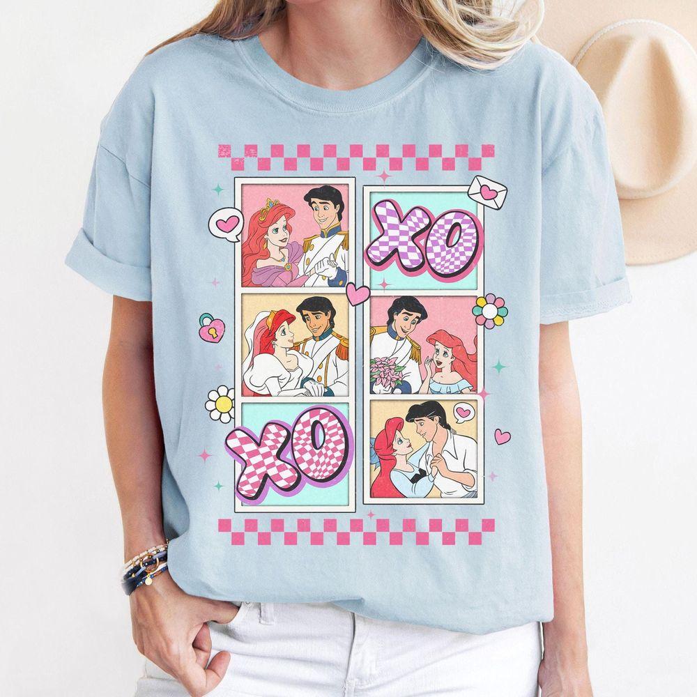 Vintage Ariel And Eric Xoxo Tshirt Vintage Ariel And Eric Xoxo Tshirt