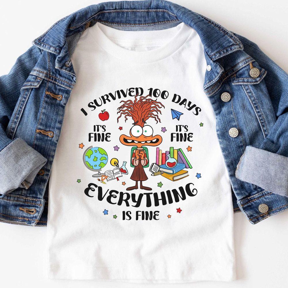 Vintage I Survived 100 Days Shirt Vintage I Survived 100 Days Shirt