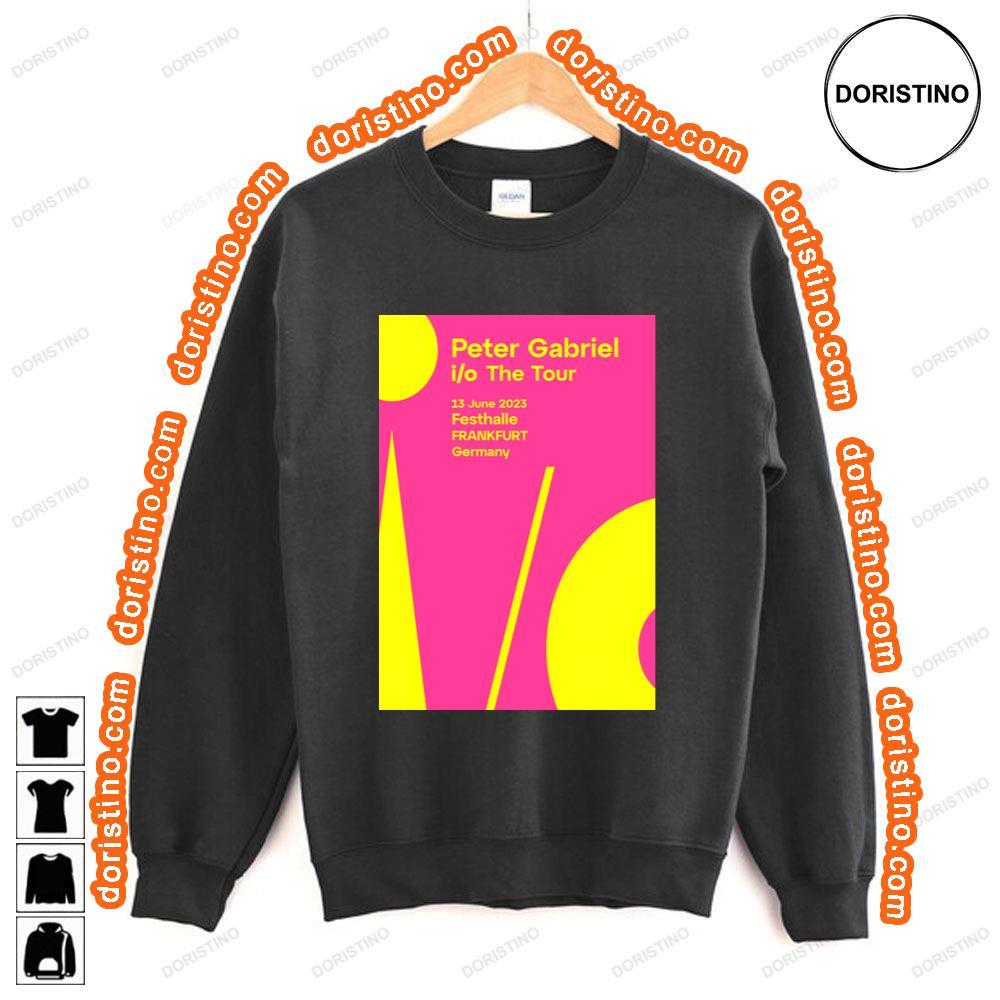 Peter Gabriel The Io Eu Tour Frankfurt Germany Festhalle Shirt Peter Gabriel The Io Eu Tour Frankfurt Germany Festhalle Shirt