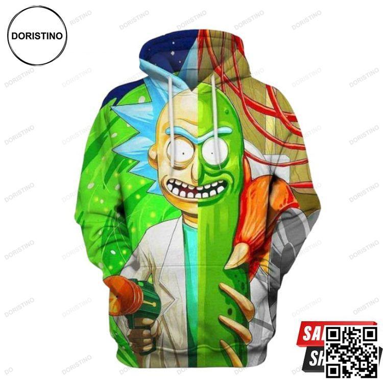 Mad Scientis Rick And Morty Limited Edition 3D Hoodie