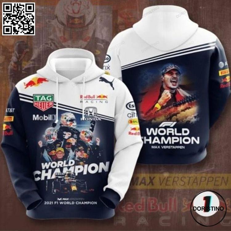 Max Verstappen 2021 Formula 1 World Champion Signature 3d Awesome 3D Hoodie Max Verstappen 2021 Formula 1 World Champion Signature 3d Awesome 3D Hoodie